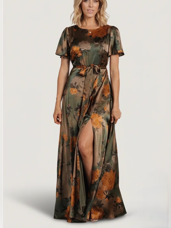 Baltic Born Dresses & Skirts - Baltic Born Agnes Satin Maxi Dress